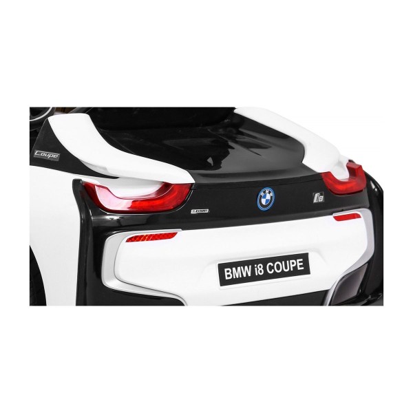 Автомобіль на акумуляторі BMW I8 Lift, білий