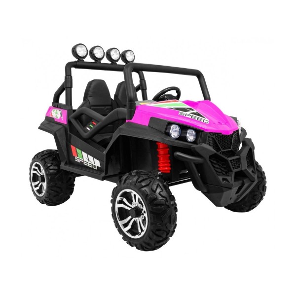 Двомісний баггі 4x4 на акумулятор Ramiz Grand Buggy Lift, рожевий