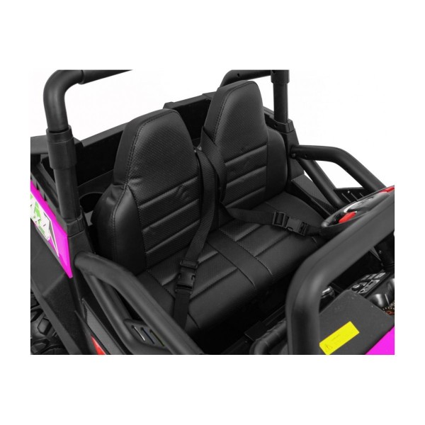 Двомісний баггі 4x4 на акумулятор Ramiz Grand Buggy Lift, рожевий