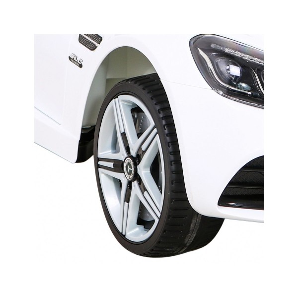 Автомобіль на акумуляторі Mercedes Benz SLC300, білий