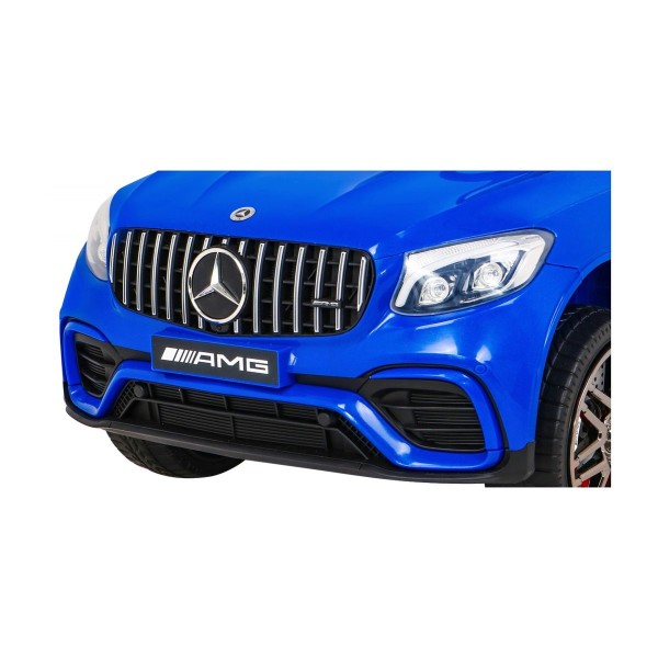 Автомобіль на акумуляторі 4x4 Mercedes Benz GLC63S, блакитний