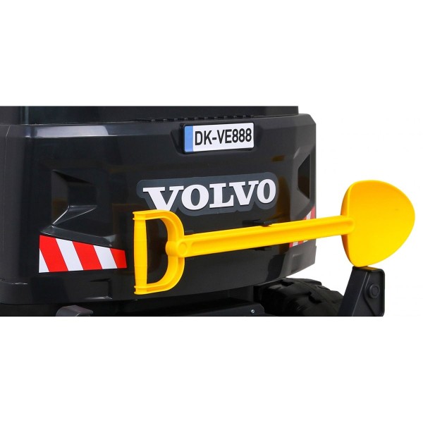 Екскаватор на акумуляторі Volvo, жовтий