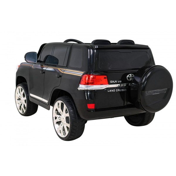 Джип на акумуляторі Toyota Land Cruiser, чорний
