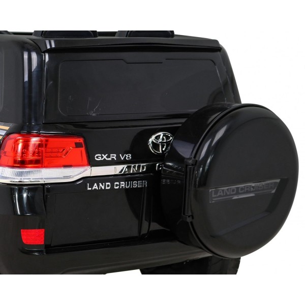 Джип на акумуляторі Toyota Land Cruiser, чорний