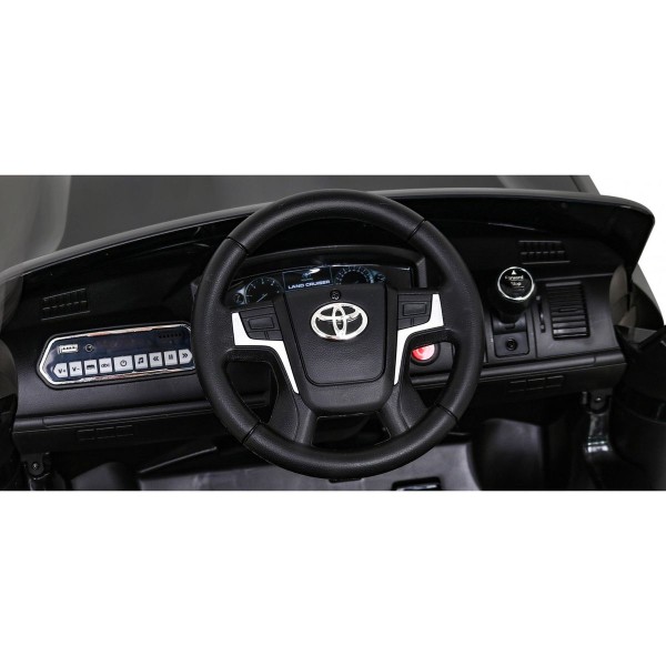 Джип на акумуляторі Toyota Land Cruiser, чорний