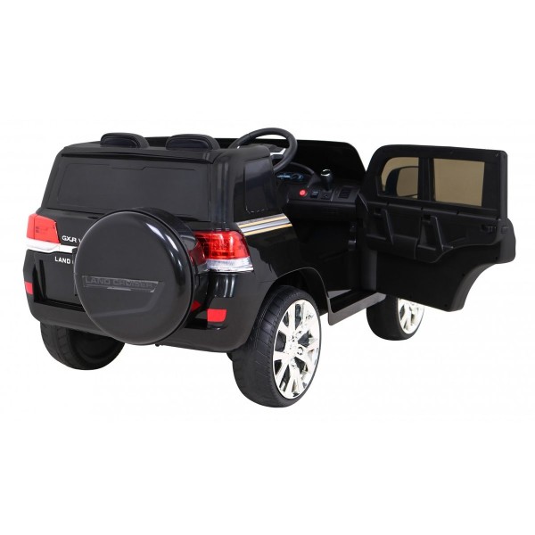Джип на акумуляторі Toyota Land Cruiser, чорний