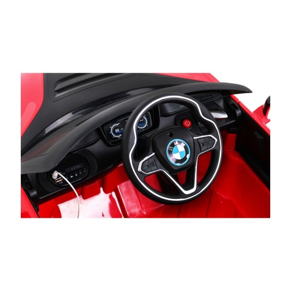 Автомобіль на акумулятор BMW I8 Lift, червоний