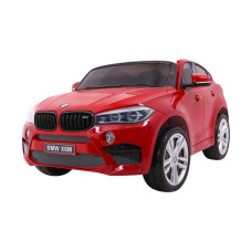 Автомобіль на акумуляторі BMW X6M XXL, лакований, червоний