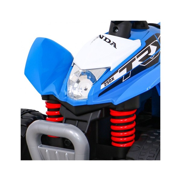 Квадроцикл на акумуляторі Quad Honda 250X TRX, блакитний