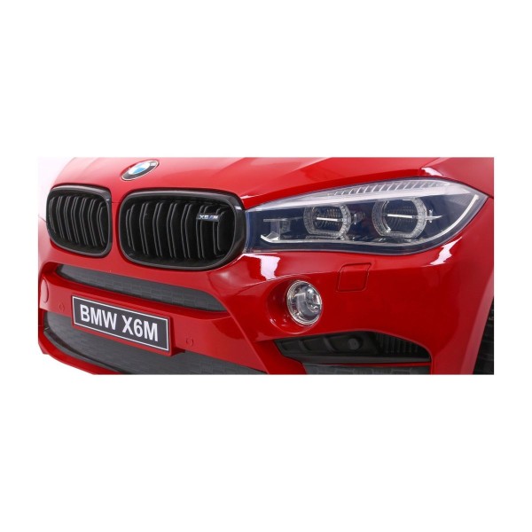 Автомобіль на акумуляторі BMW X6M XXL, лакований, червоний