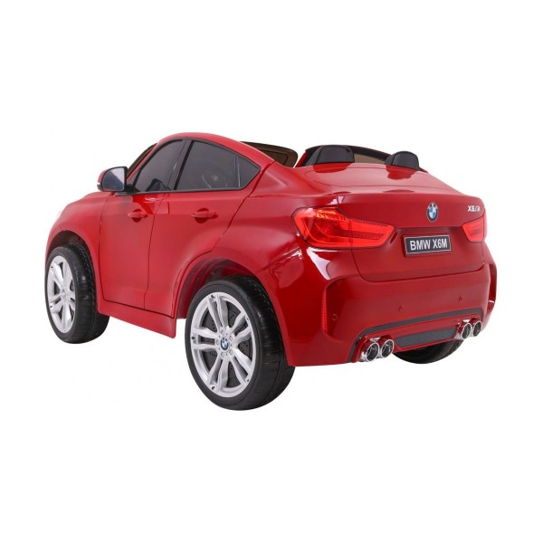 Автомобіль на акумуляторі BMW X6M XXL, лакований, червоний