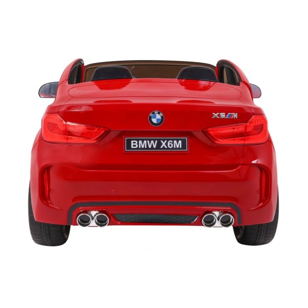 Автомобіль на акумуляторі BMW X6M XXL, лакований, червоний