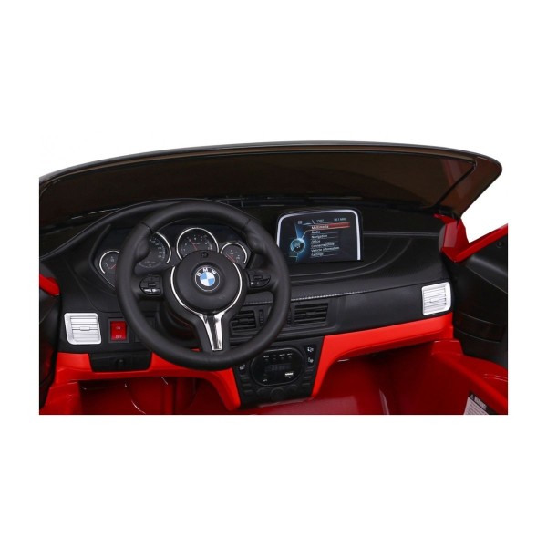 Автомобіль на акумуляторі BMW X6M XXL, лакований, червоний