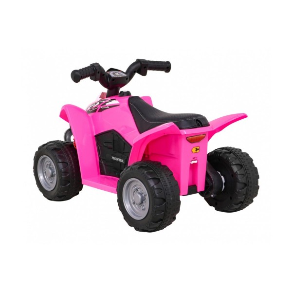 Квадроцикл на акумулятор Quad Honda 250X TRX, рожевий