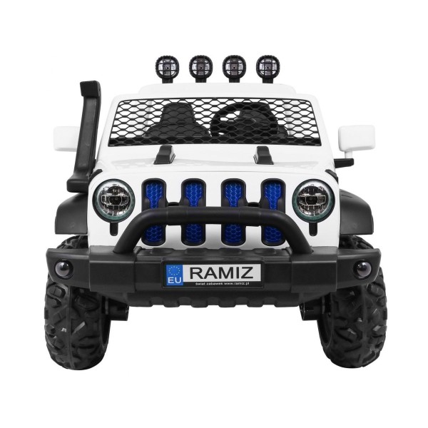 Позашляховик повнопривідний 4x4 на акумулятор Ramiz AllRoad, білий
