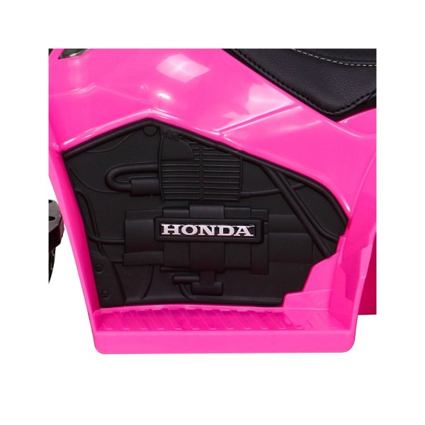 Квадроцикл на акумулятор Quad Honda 250X TRX, рожевий