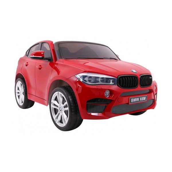 Автомобіль на акумуляторі BMW X6M XXL, лакований, червоний
