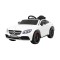 Автомобіль на акумуляторі Mercedes Benz C63 AMG, білий