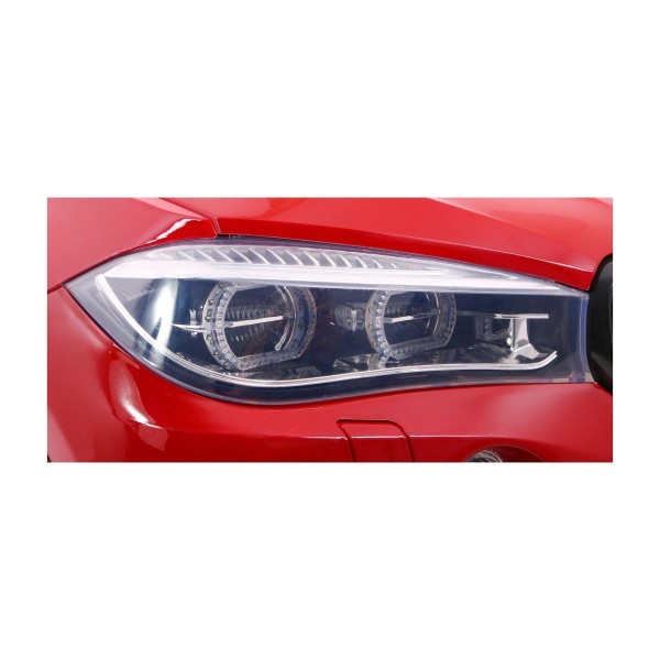 Автомобіль на акумуляторі BMW X6M XXL, лакований, червоний