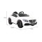 Автомобіль на акумуляторі Mercedes Benz C63 AMG, білий