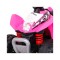 Квадроцикл на акумулятор Quad Honda 250X TRX, рожевий