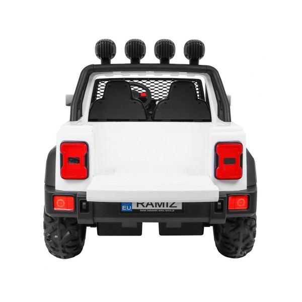 Позашляховик повнопривідний 4x4 на акумулятор Ramiz AllRoad, білий