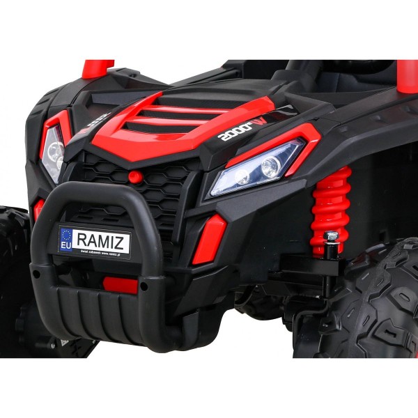 Баггі 4x4 на акумулятор Ramiz UTV 2000M Racing, червоний
