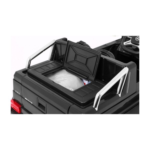 Джип на акумуляторі 6x6 шестиколісний Mercedes G63, чорний