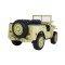 Джип на акумулятор військовий 4x4 3-місний Ramiz Retro Strong, Matcha