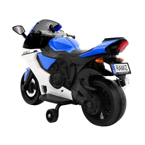 Мотоцикл на акумулятор Ramiz R1 Superbike, блакитний
