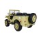 Джип на акумулятор військовий 4x4 3-місний Ramiz Retro Strong, Matcha