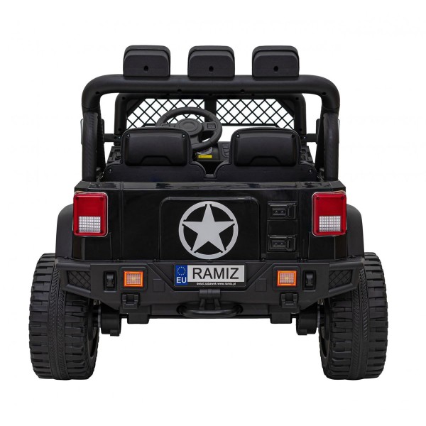 Джип на акумуляторі двомісний 4х2 Geoland Power, чорний