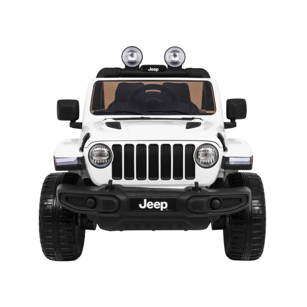 Джип на акумуляторі 4x4 Jeep Wrangler Rubicon, білий