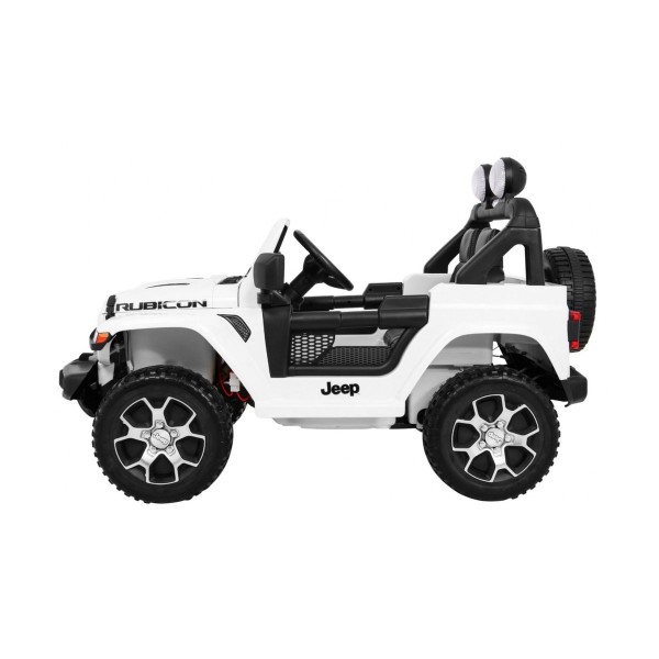 Джип на акумуляторі 4x4 Jeep Wrangler Rubicon, білий
