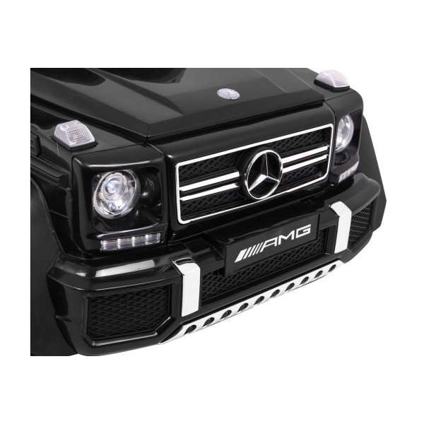 Джип на акумуляторі 6x6 шестиколісний Mercedes G63, чорний