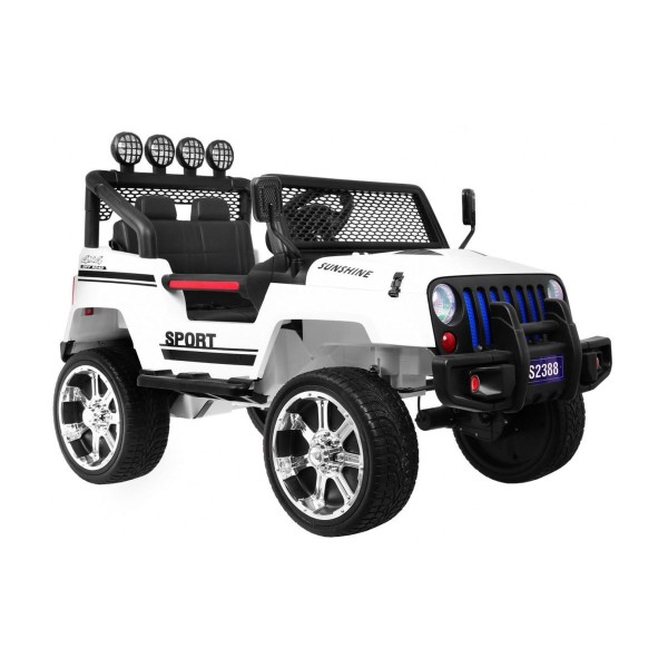 Джип на акумулятор 4x4 Ramiz Raptor Drifter, білий
