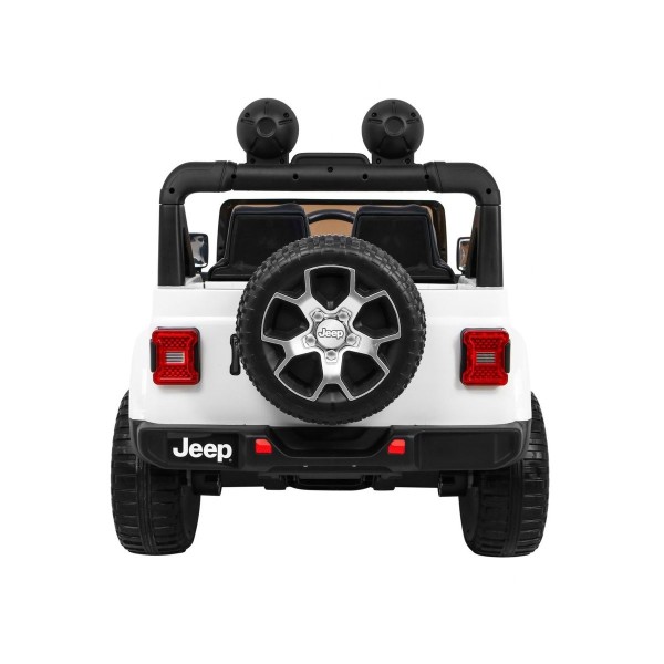 Джип на акумуляторі 4x4 Jeep Wrangler Rubicon, білий