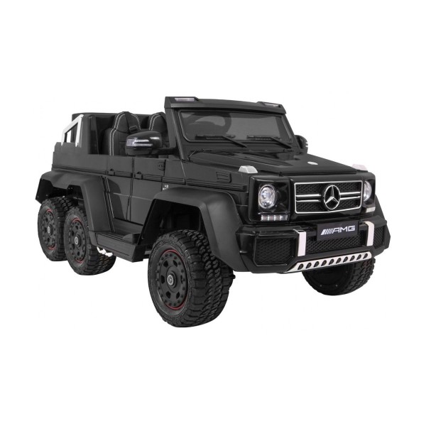 Джип на акумуляторі 6x6 шестиколісний Mercedes G63, чорний