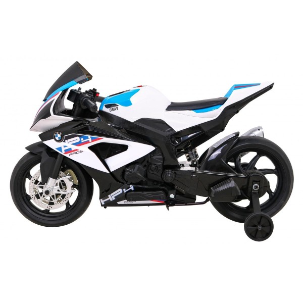 Мотоцикл на акумуляторі BMW HP4, білий
