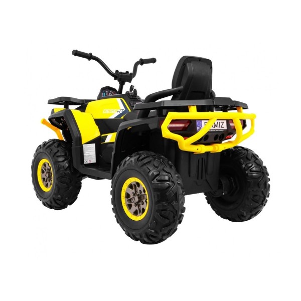 Квадроцикл на акумулятор 4x4 Ramiz Quad ATV Desert, жовтий