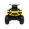 Квадроцикл на акумулятор 4x4 Ramiz Quad ATV Desert, жовтий