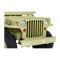 Джип на акумулятор військовий 4x4 3-місний Ramiz Retro Strong, Matcha