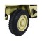 Джип на акумулятор військовий 4x4 3-місний Ramiz Retro Strong, Matcha
