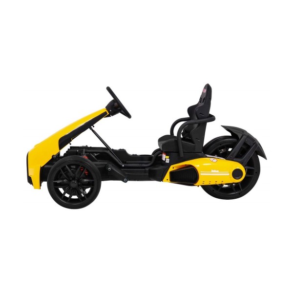 Автомобіль карт на акумулятор Ramiz Gokart Bolid XR-1, жовтий