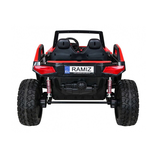 Повнопривідний баггі 4x4 на акумулятор Ramiz Clash, червоний