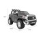 Джип на акумуляторі двомісний 4х2 Toyota Tundra XXL, чорний