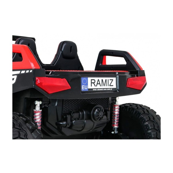 Повнопривідний баггі 4x4 на акумулятор Ramiz Clash, червоний