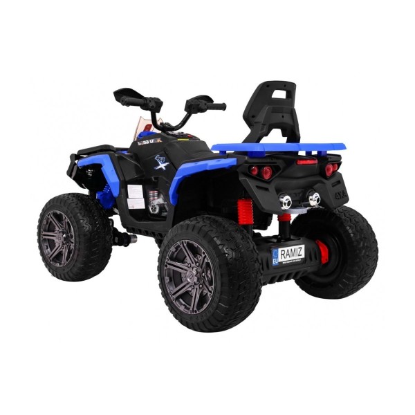 Квадроцикл на акумулятор Ramiz Quad Maverick 4x4, блакитний