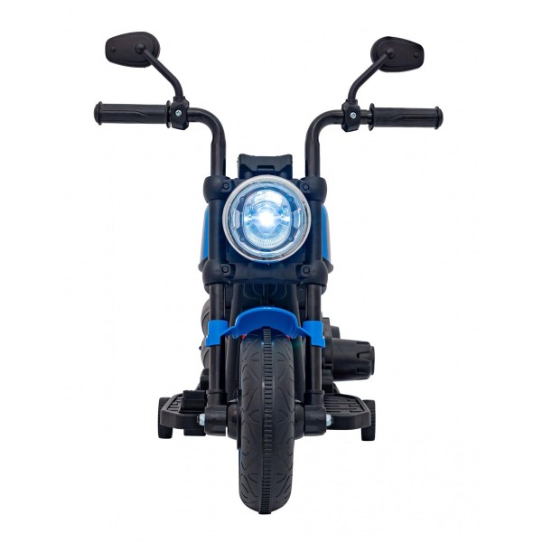 Мотоцикл на акумуляторі Chopper FASTER, блакитний