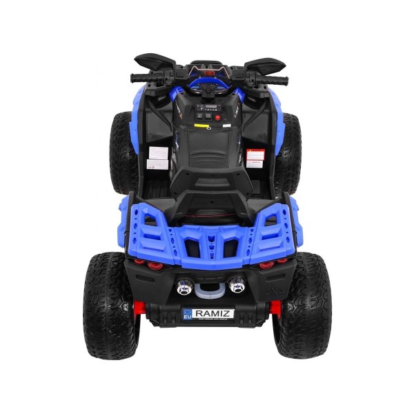 Квадроцикл на акумулятор Ramiz Quad Maverick 4x4, блакитний